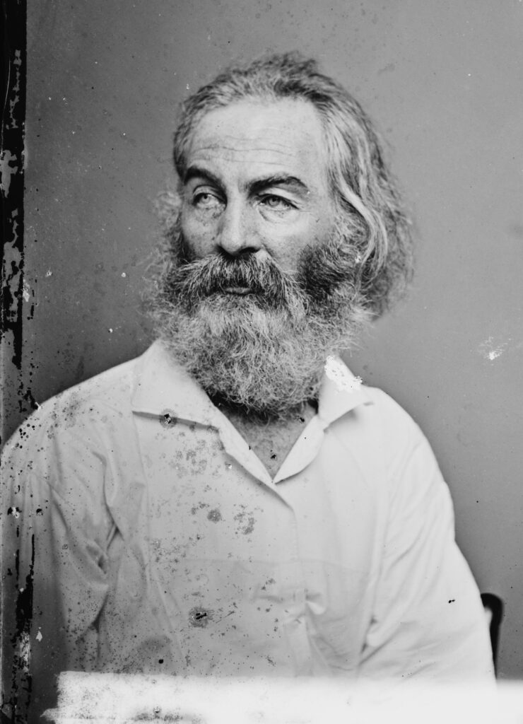 Foto de Walt Whitman. Fuente Wikipedia